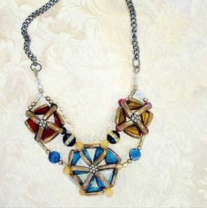 Anthropologie Pam Hiran kaleidoscope necklace